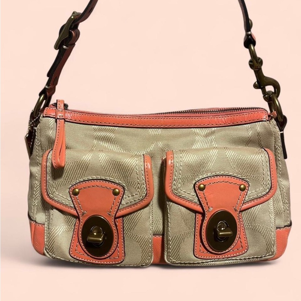 Y2K Coach Legacy Signature Turnlock